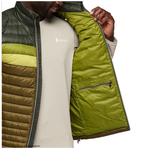 Cotopaxi Men’s XXL Fuego Down Insulated Puffer Vest Woods Live Oak Green NWT - Picture 12 of 15